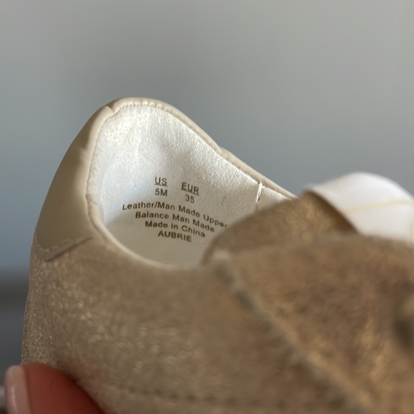 Sam Edleman Gold Tennis Shoes - Picture 5 of 5